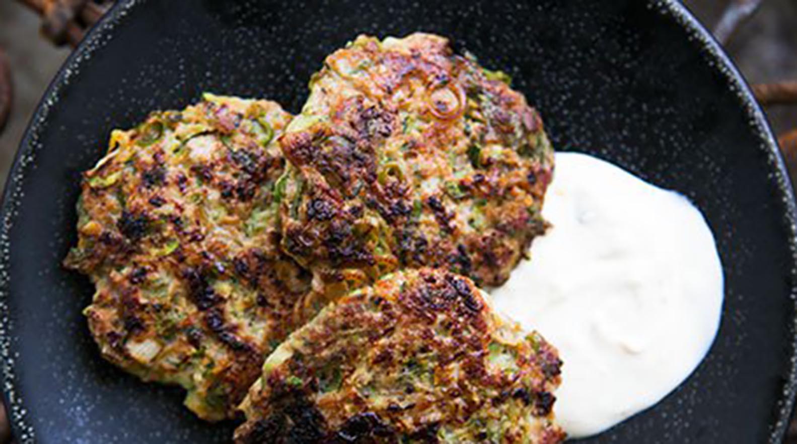Turkey and Zuccini Burger