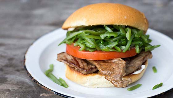 Turkey Steak Sandwich