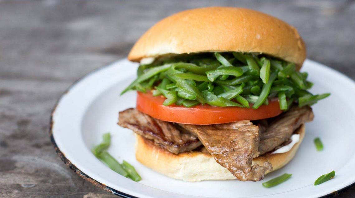 Turkey Steak Sandwich